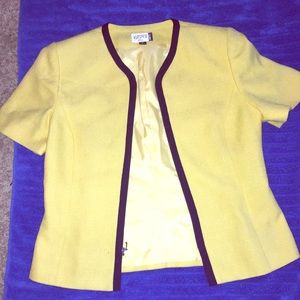 Kasper Short Sleeve Blazer Size 10
